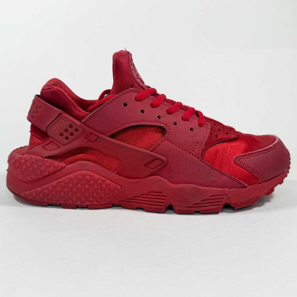 Nike Air Huarache Triple Red 634835-601 Mens Size 8.5‎ Running Shoes
